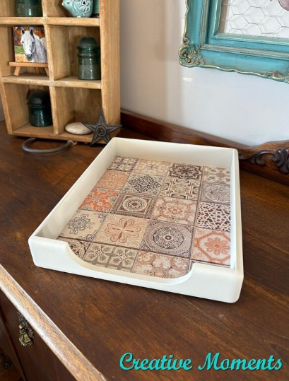 Moorish Tiles - A3 Rice Decoupage Paper