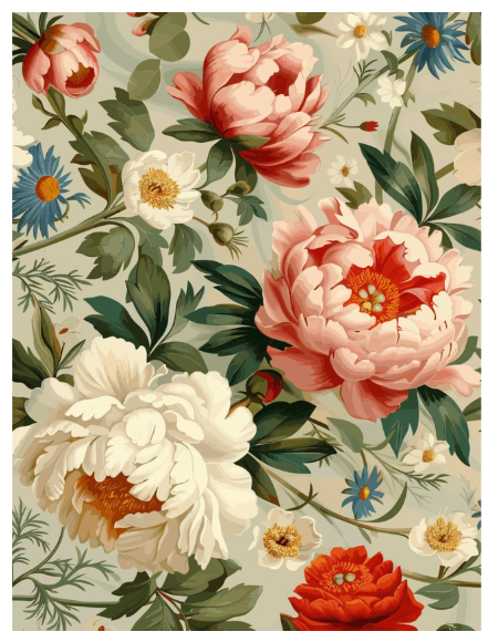 Timeless Charm - A2 Rice Decoupage Paper
