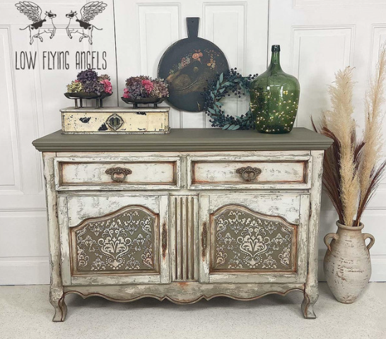 Victorian Damask - Stencil