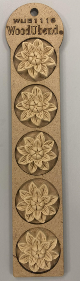 Floral Applique #1116 (set of 5)