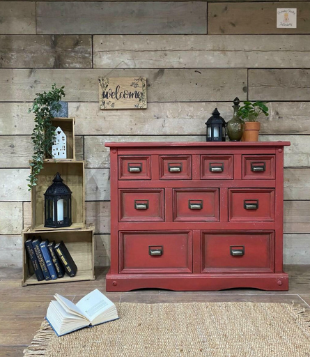 Chalk Mineral Paint - Barn Red