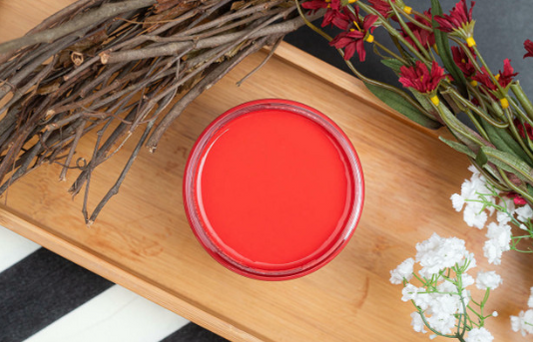 Chalk Mineral Paint - Honky Tonk Red