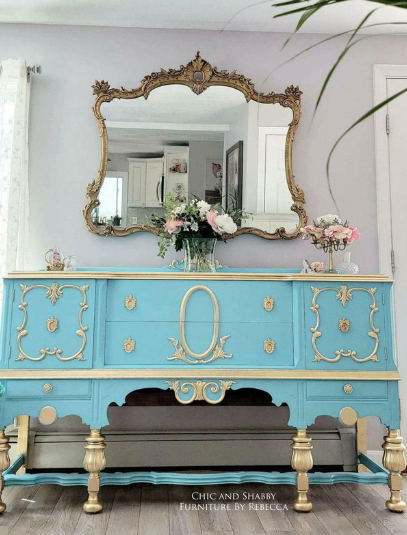 Chalk Mineral Paint - Dixie Belle Blue