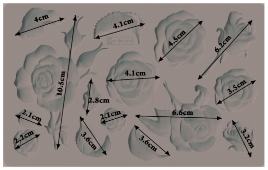 Redesign Decor Moulds® – Fragrant Roses