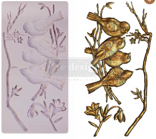 Redesign Decor Moulds® - Avian Love