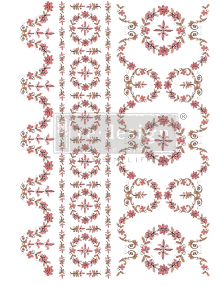Décor  Transfers® Annie Sloan® – Flower Garland