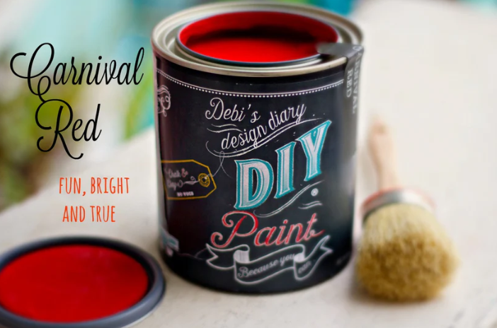 DIY Paint - Carnival Red