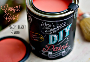 DIY Paint - Cowgirl Coral