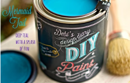 DIY Paint - Mermaid Tail