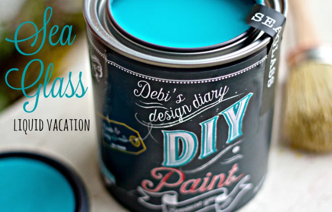 DIY Paint - Seaglass