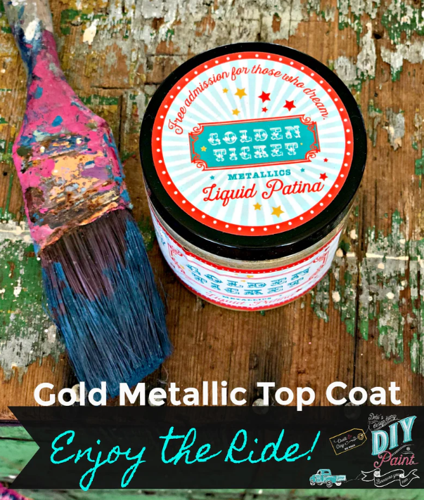 Gold Liquid Patina AKA Golden Ticket