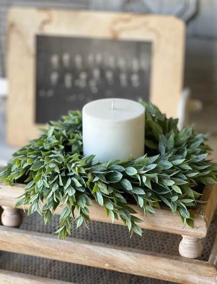 6.5" Rainwashed Candle Ring