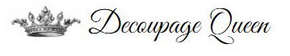 Decoupage Queen Rice Paper - Pink and Ivory Harlequin