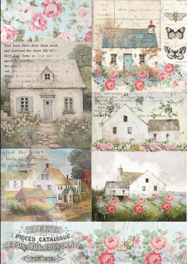 Decoupage Queen: Sunnycrest cottages - Cottages 2026 - ellen j goods