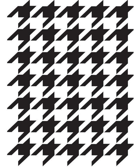 Houndstooth - Stencil