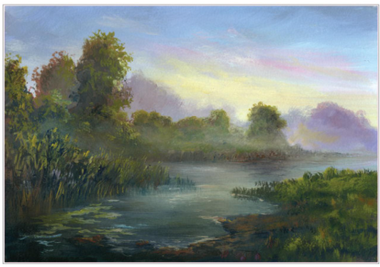 Late Aurora - A1 Rice Decoupage Paper