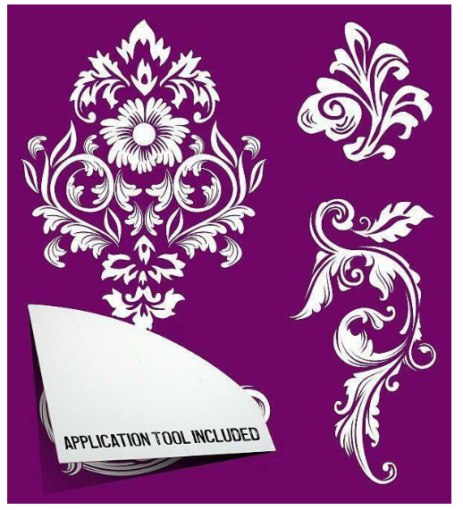 Floral - Silkscreen Stencil