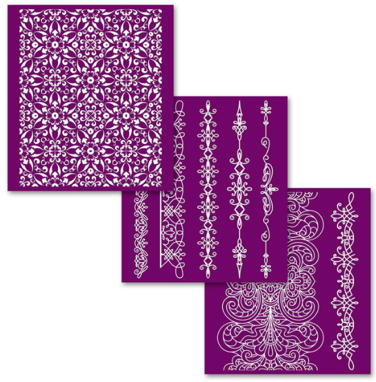 Delicate Lace - Silkscreen Stencil
