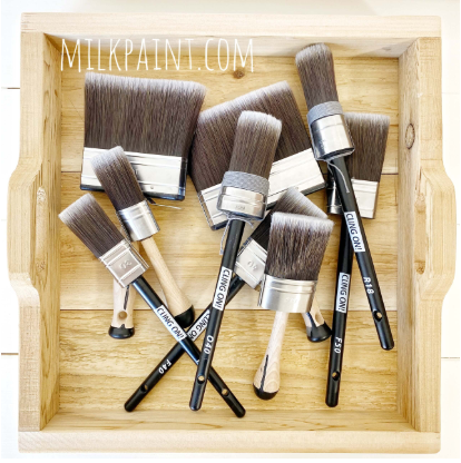 cling on brush O35 – oval