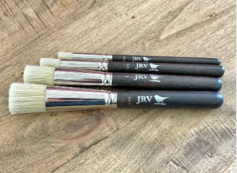 JRV Stencil Brushes (Choose from 4 different sizes)