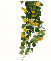 Mini Hanging Rose Vine 34''