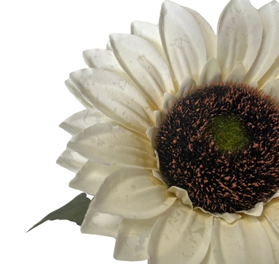 Vintage Fabric Sunflower Stem 27''