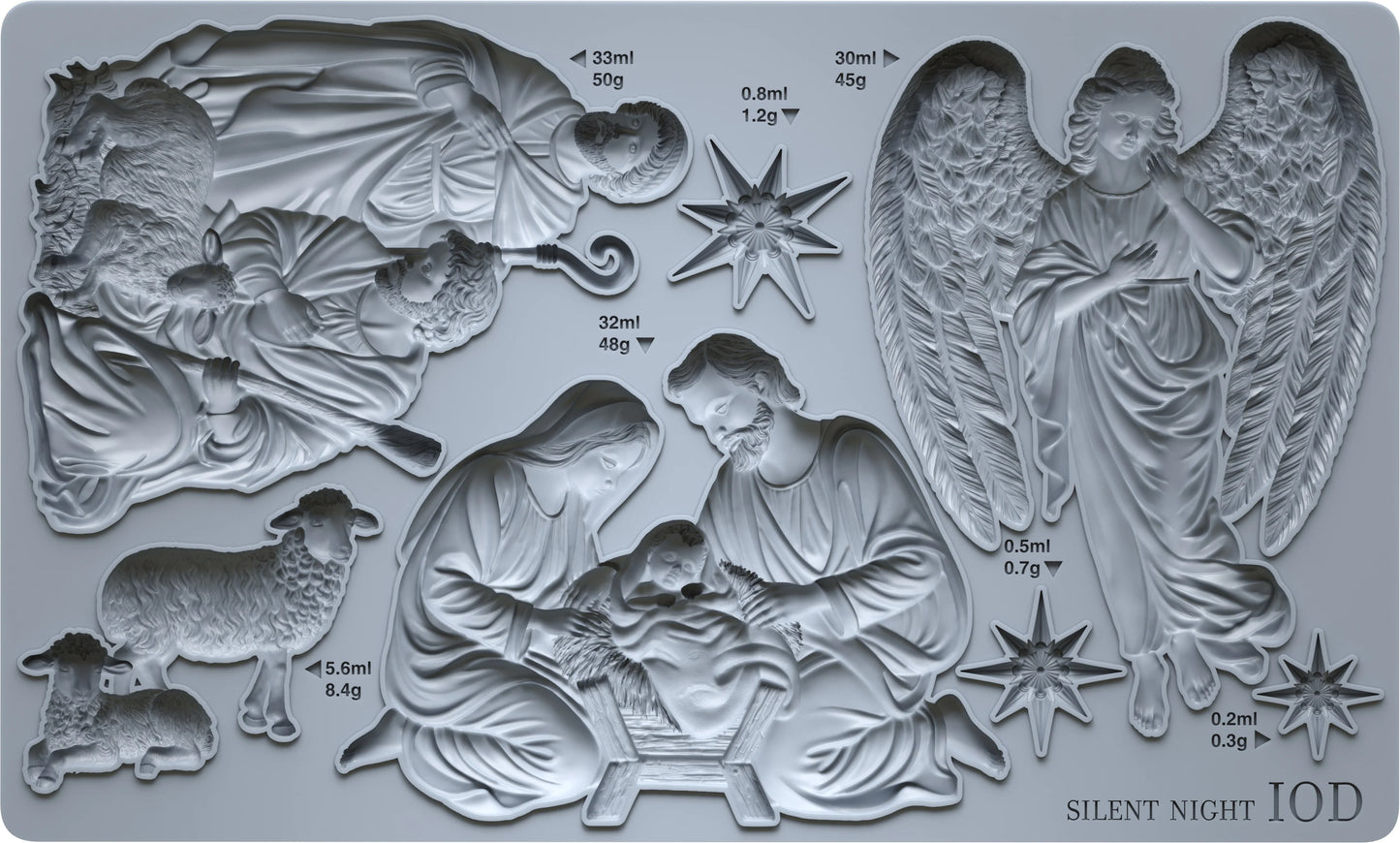Silent Night 6x10 IOD Mould™