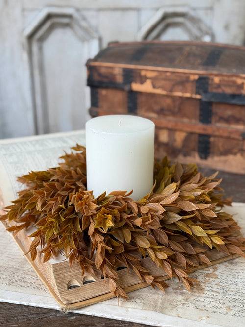 Sienna Hollow Candle Ring | 14” |