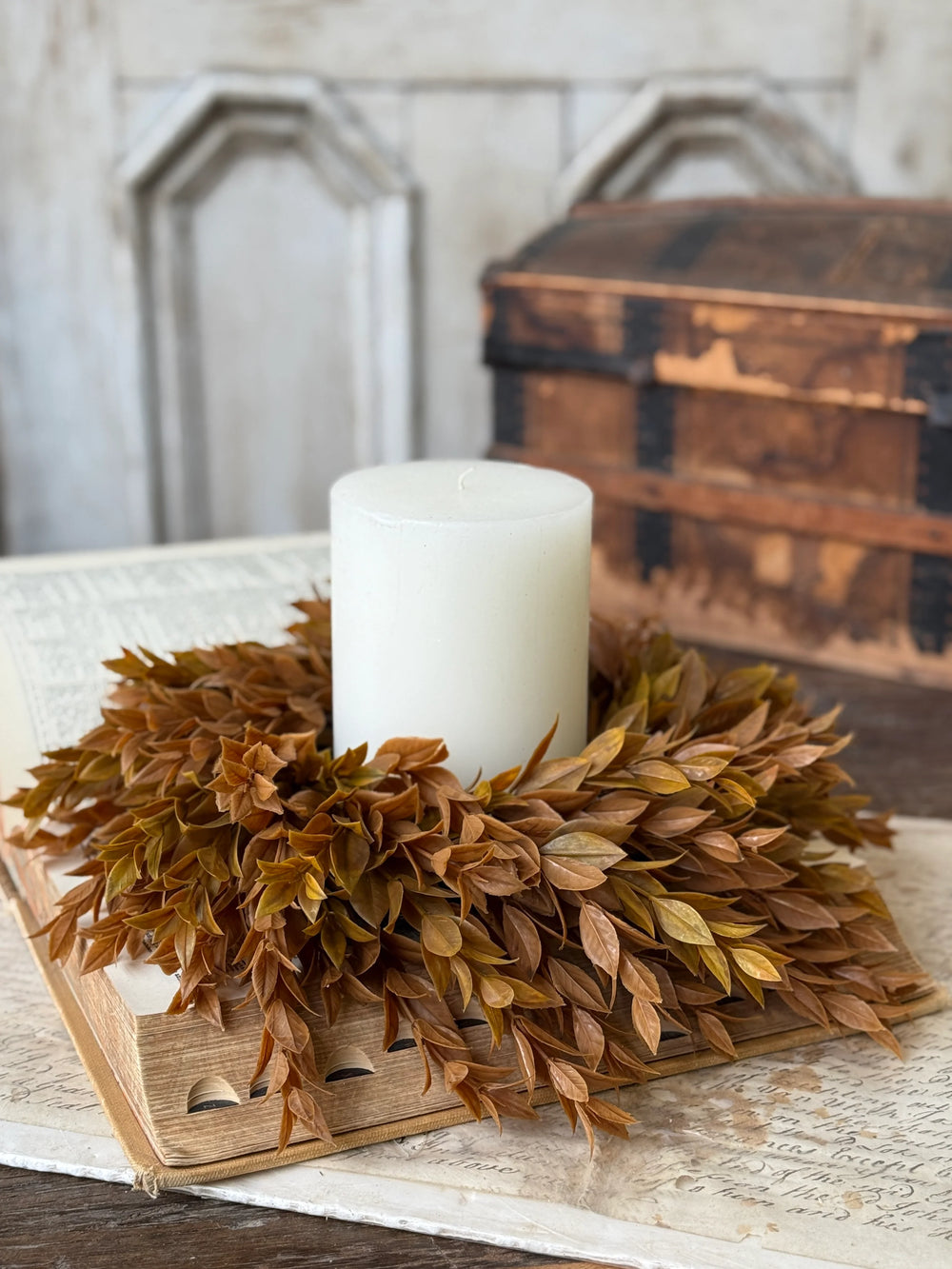 Sienna Hollow Candle Ring | 14” |