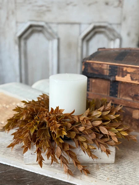 Sienna Hollow Candle Ring | 14” |
