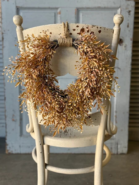 Ambermist Sage Hanging Wreath | 15" |