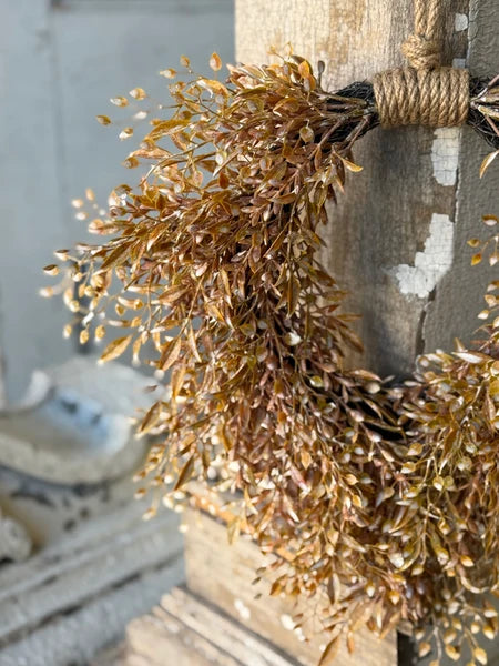 Ambermist Sage Hanging Wreath | 15" |