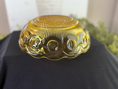 Vintage Bartlett Manhattan Honey Amber Serving Bowl