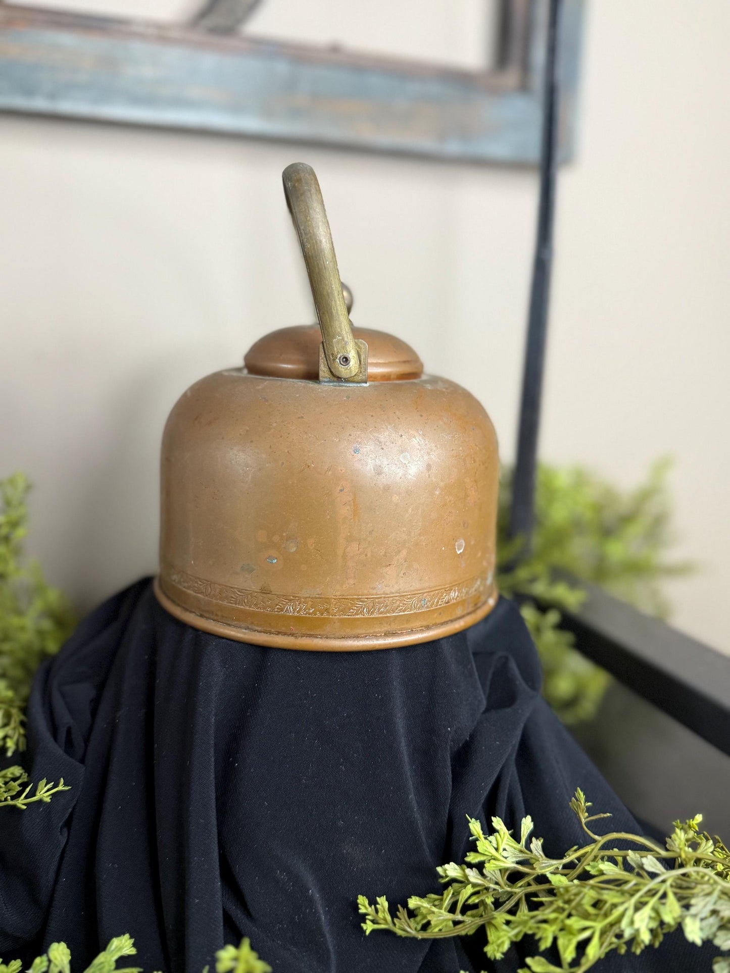 Vintage copper Teapot