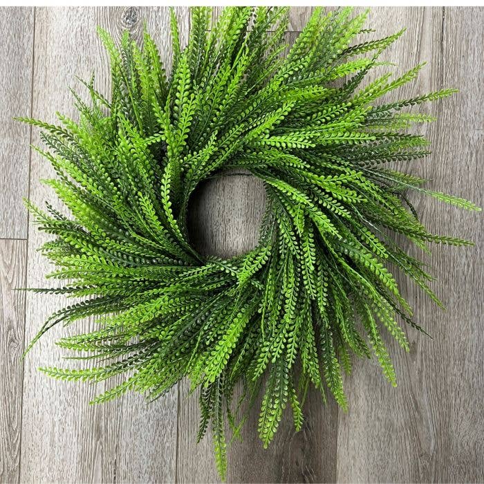 22" and 26"  Plastic Bead Grass Wreath 2 SIZES