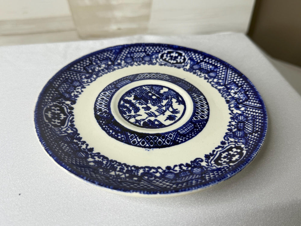 Blue Willow 6” saucer