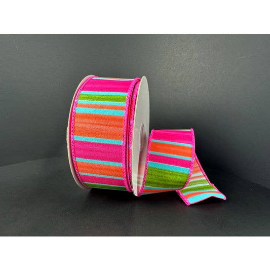 Watercolor Horiz Stripes