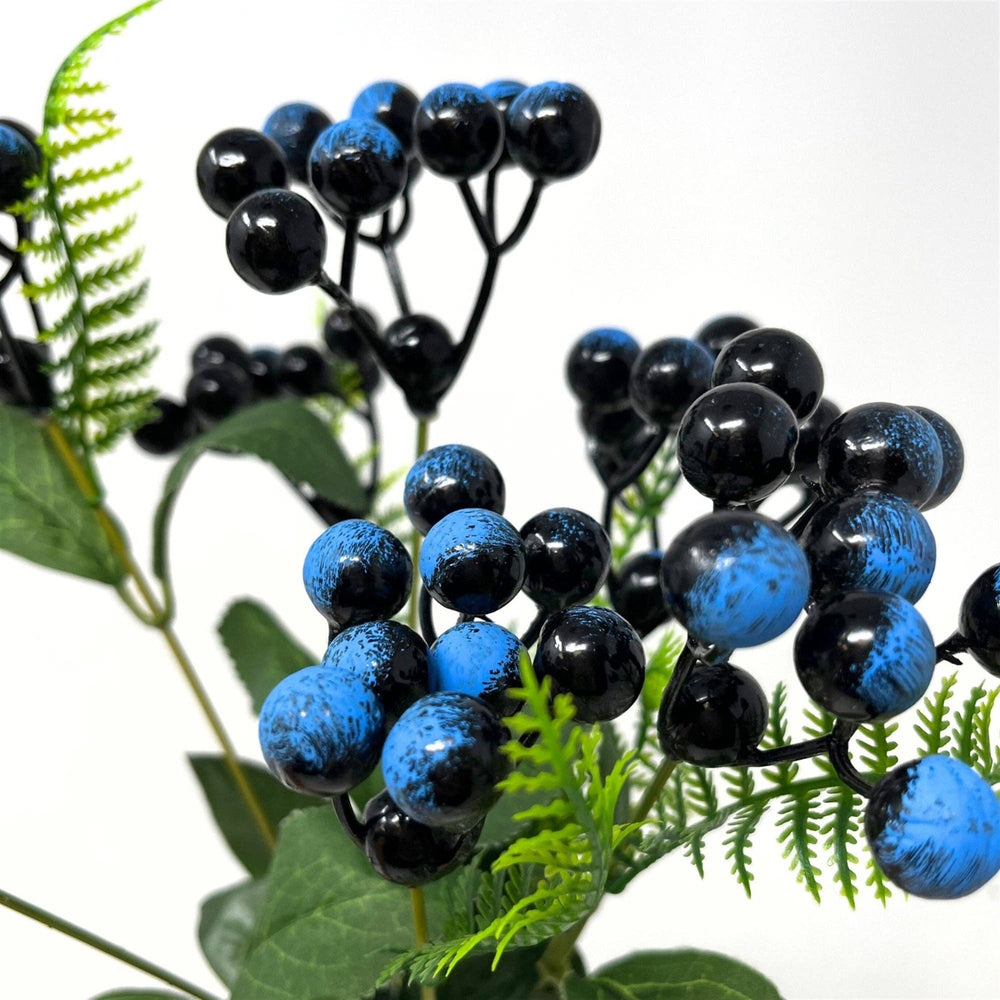 Berry Cluster Bush X7 13" - Blue
