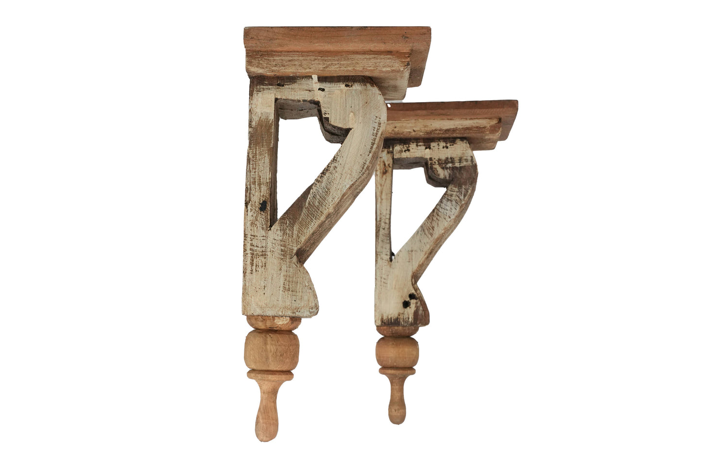 Romeo Farmhouse Rustic Corbel: Soft White