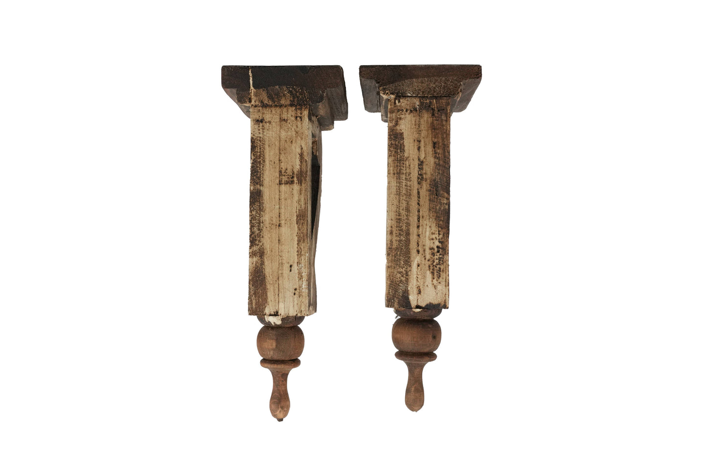 Joliet Farmhouse Rustic Corbel: Antiqued White